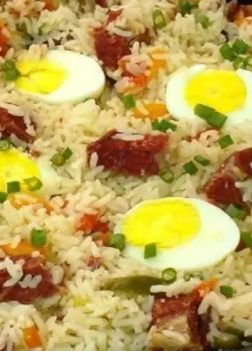 Receita de arroz de carreteiro