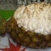 Abacaxi recheado com merengue