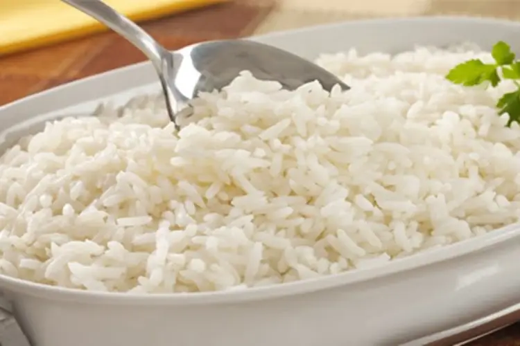 Receita de Arroz Branco