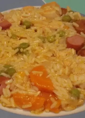 Receita de Arroz Malandro