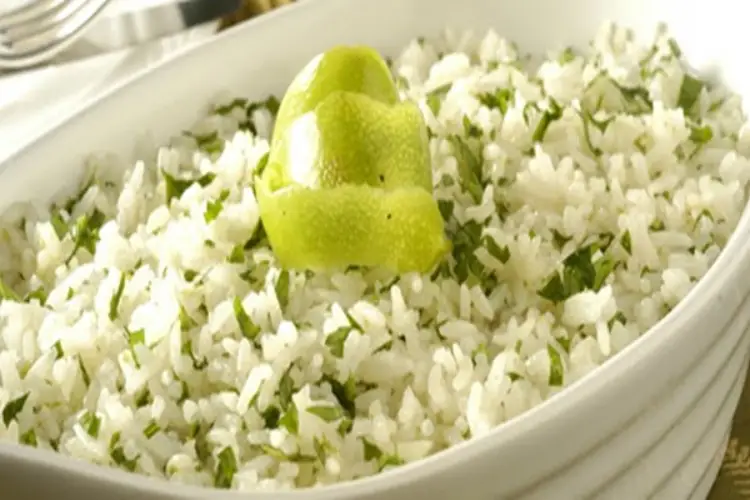 Receita de Arroz de Limão