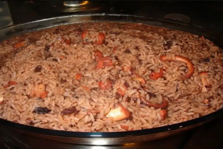 Receita de Arroz de Polvo a Minhota