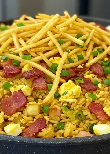 Arroz para Churrasco simples