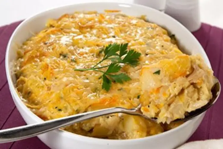 Receita de Bacalhau Cremoso