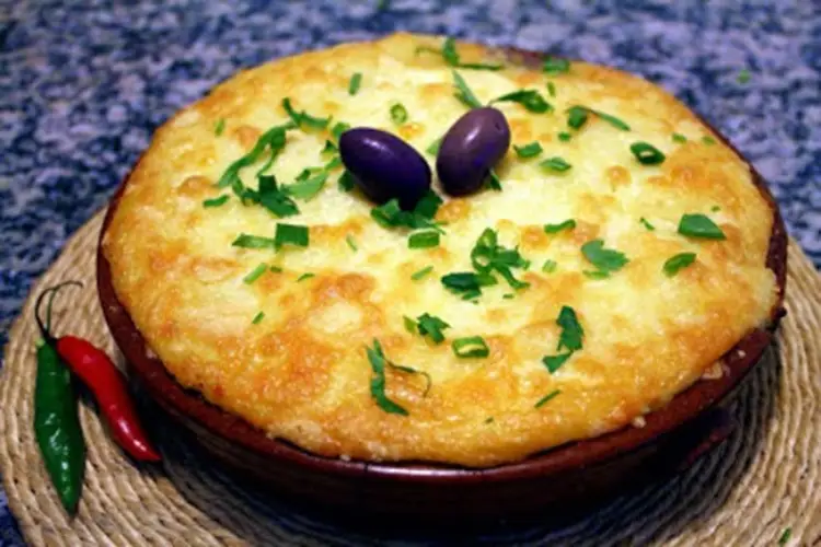 Receita de Bacalhau de natal gratinado