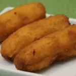 Banana à Milanesa na Airfryer
