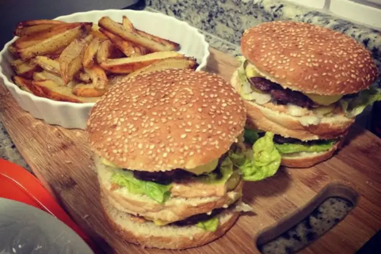 Receita de Big Mac Caseiro