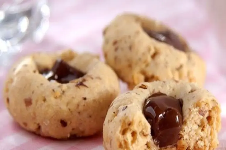 Receita de Biscoito Amanteigado com Chocolate