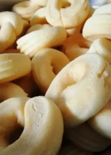 Biscoito de queijo Minas