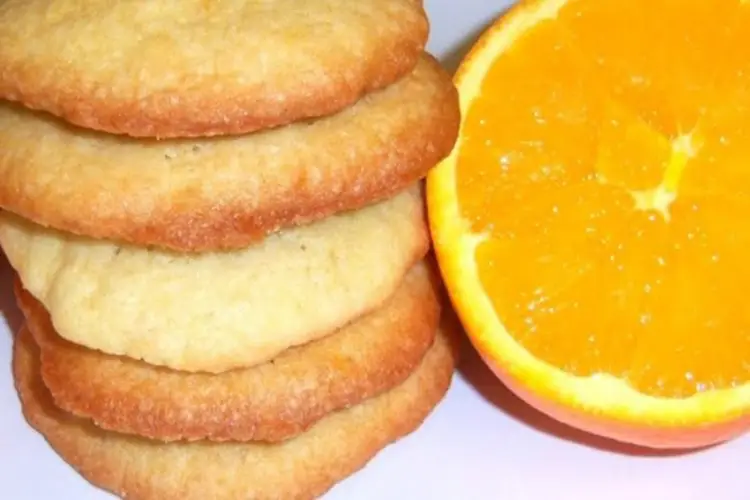 Receita de Biscoitos de Laranja