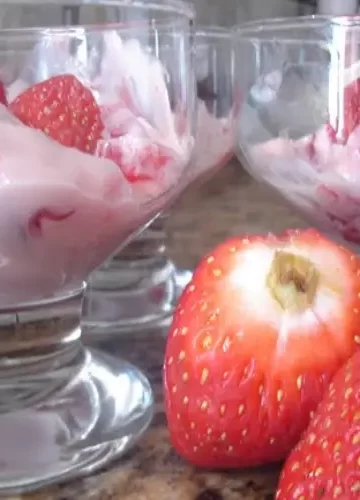 Receita de Blend de morango