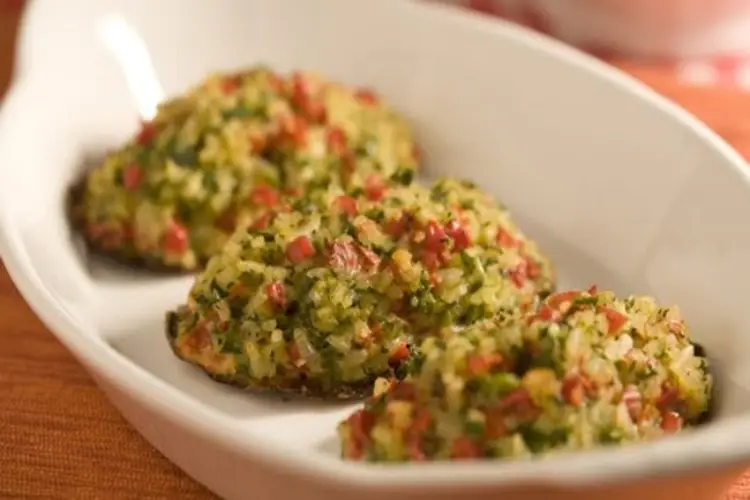 Receita de Bolinho Assado de Arroz com Ervas Light