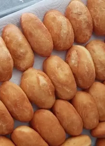 Receita de Bolinho Bico de Cegonha