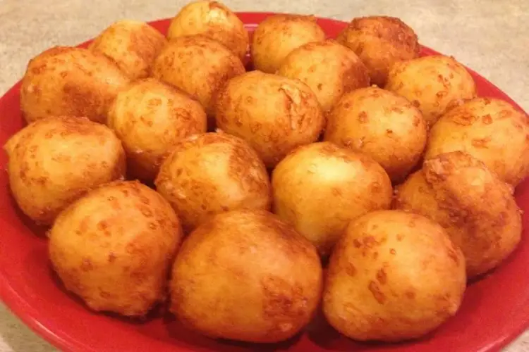 Receita de Bolinho de Batata com Queijo