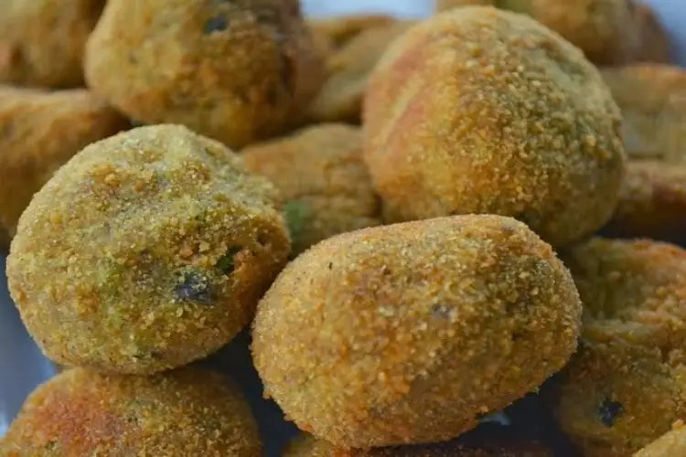 Receita de Bolinho de Legumes