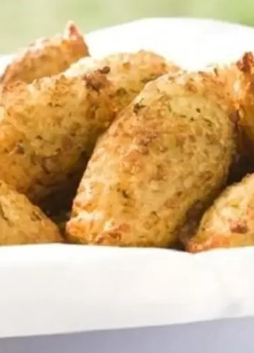 Receita de Bolinho de Arroz Frito