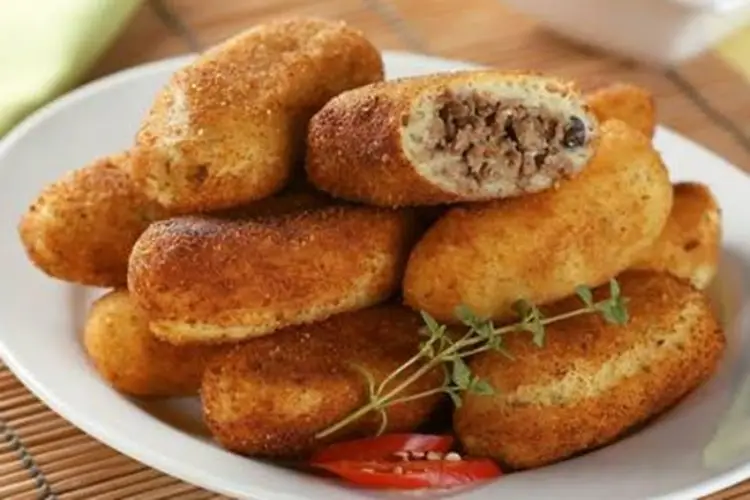 Receita de Bolinho de batata com carne moída