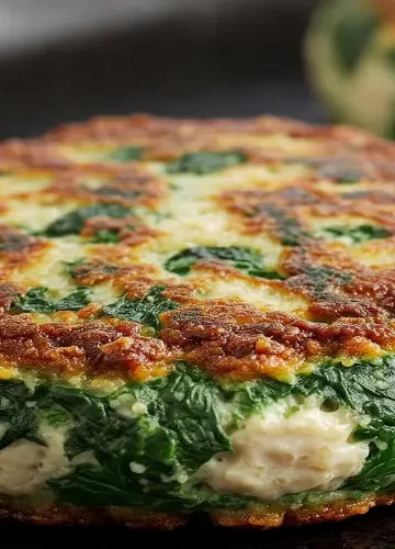 Bolinho de espinafre com aveia