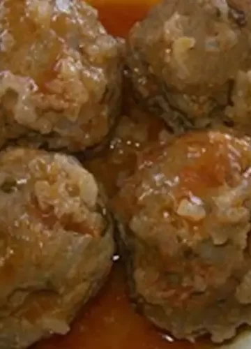 Bolinhos de Carne Grega Youvarlakia