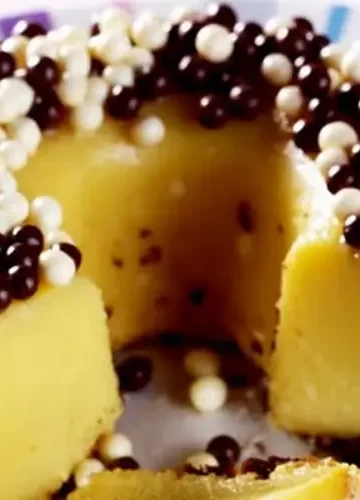 Bolo Brigadeirão Branco