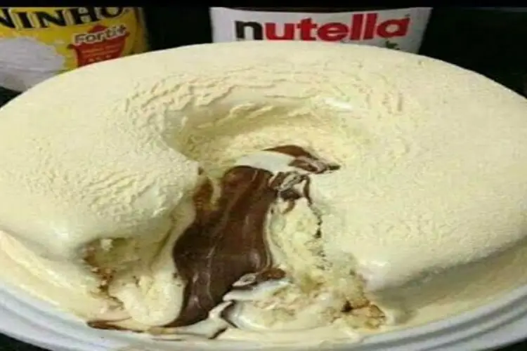 Bolo Vulcão de Leite Ninho com Nutella