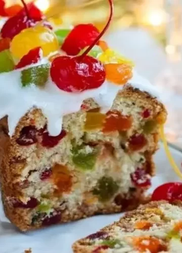 Receita de Bolo com Frutas Cristalizadas para o Natal