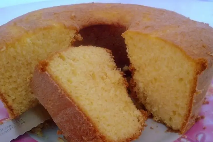 Receita de Bolo de Baunilha