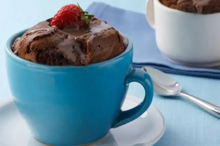 Receita de Bolo de Caneca em 5 Minutos