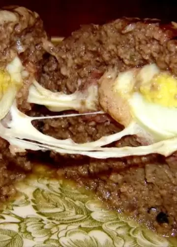 Receita de Bolo de Carne Recheado