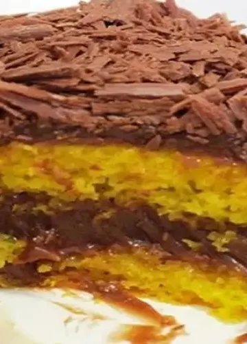 Receita de Bolo de Cenoura com Cobertura de Nutella