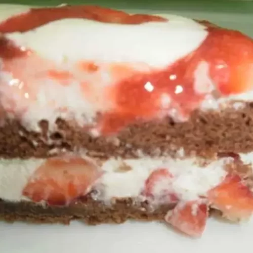 Bolo de Chocolate Branca de Neve