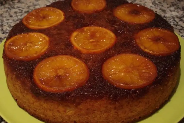 Bolo de Laranja Caramelizado