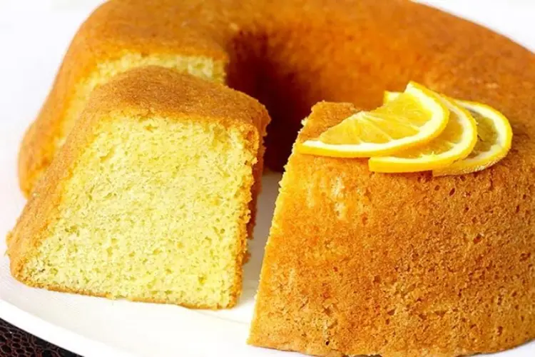 Receita de Bolo de Laranja Diet