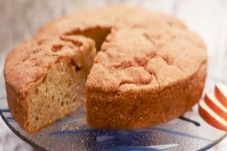 Bolo de Maçã Diet