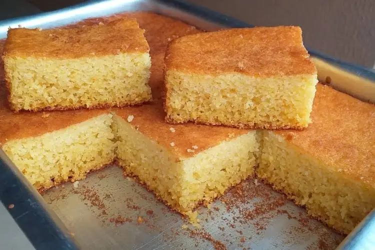 Receita de Bolo de Milharina