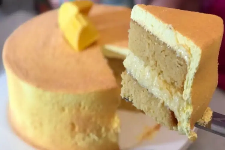 Receita de Bolo de Milho Recheado