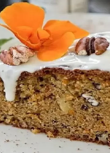 Receita de Bolo de Noz e Pinhão