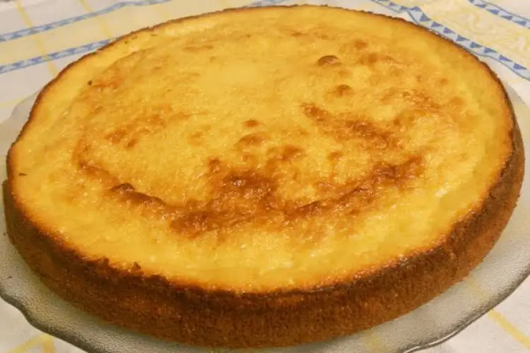 Receita de Bolo de Requeijão