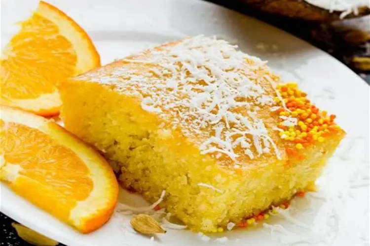 Bolo de milho com laranja (Fregolá)