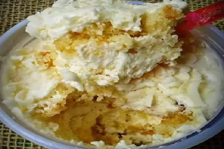 Receita de Bolo de pote de Leite Ninho