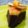 Bolo Pudim de Chocolate com Laranja