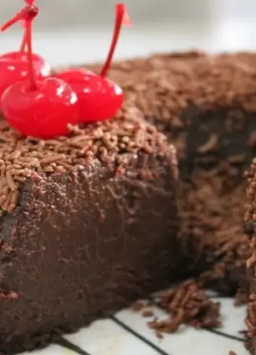 Receita de Brigadeirão rápido e fácil