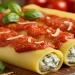Canelone de queijo Fácil