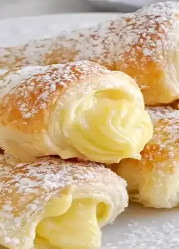 Canudo Recheado com Creme