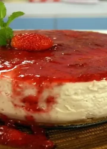 Receita de Cheesecake Light de Tofu