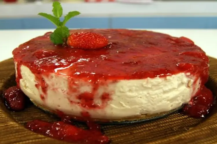 Receita de Cheesecake Light de Tofu