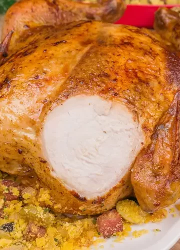 Chester de Natal na airfryer