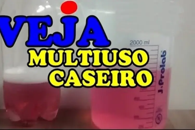 Como fazer Veja Multiuso Caseiro