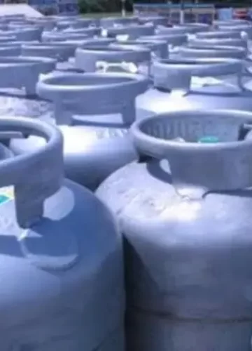 medir o nível de um botijão de gás