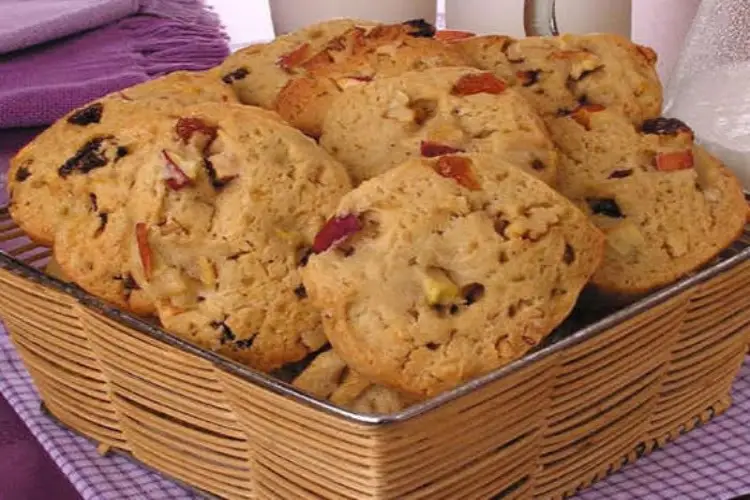 Receita de Cookies de Maçã